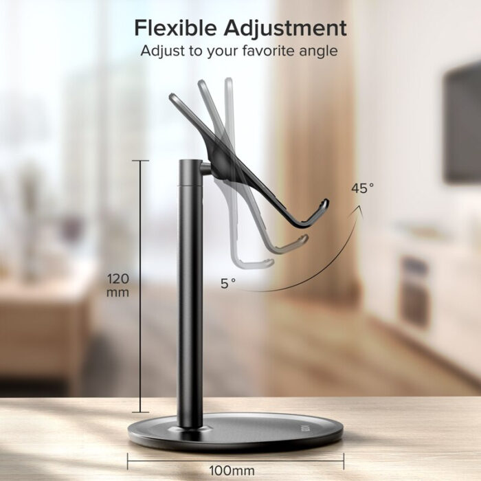 Foldable desktop phone stand