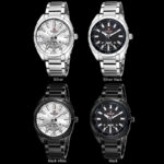 Naviforce stainless steel black wrist watch