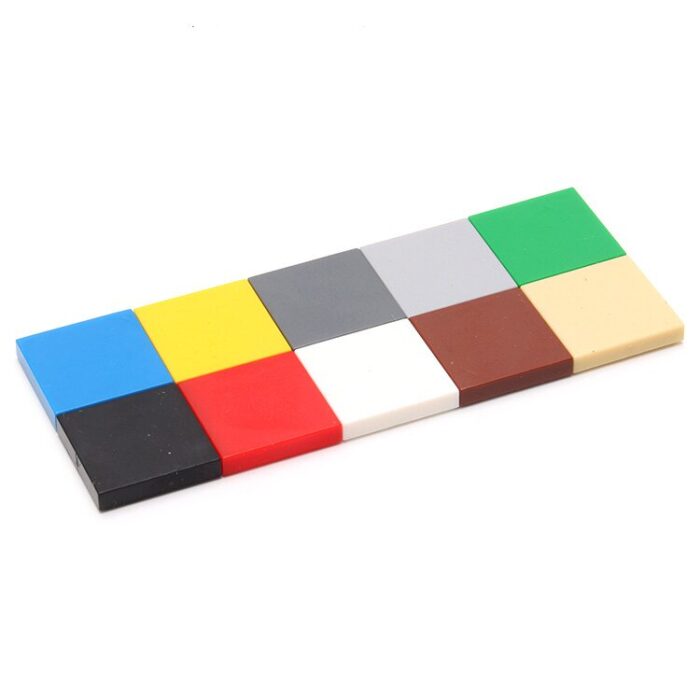 Diy building blocks thin figure bricks smooth 1x1 200pcs 24color educational creative compatible with legoe toys